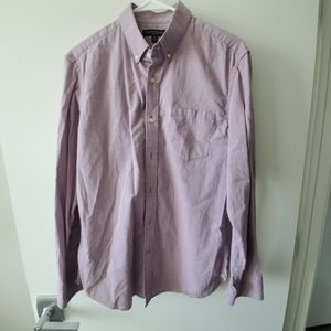 Lilac Banana Republic Button Down